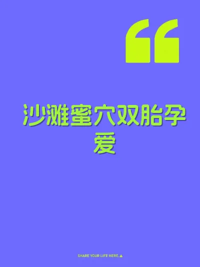 沙滩蜜穴双胎孕爱