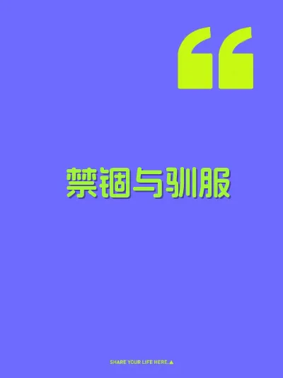 禁锢与驯服