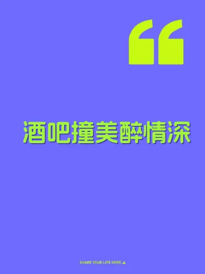酒吧撞美醉情深