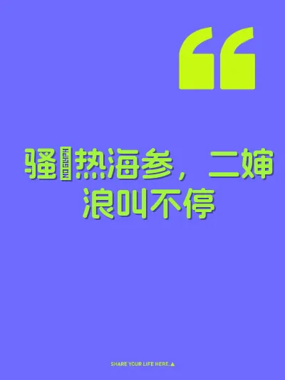骚屄热海参，二婶浪叫不停