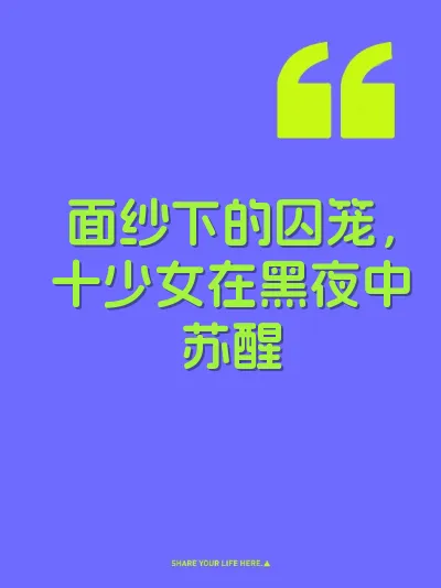 面纱下的囚笼，十少女在黑夜中苏醒