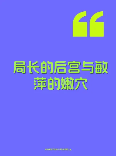 局长的后宫与敏萍的嫩穴