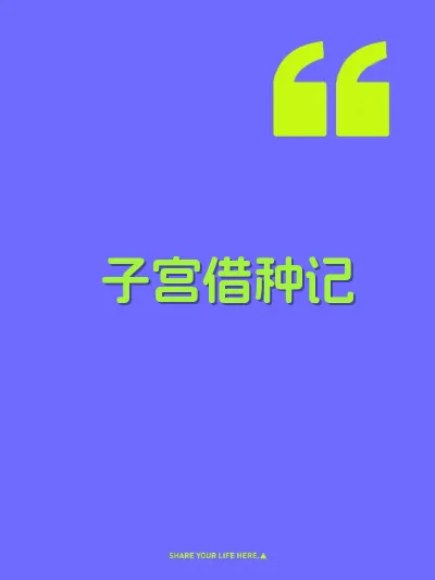 子宫借种记