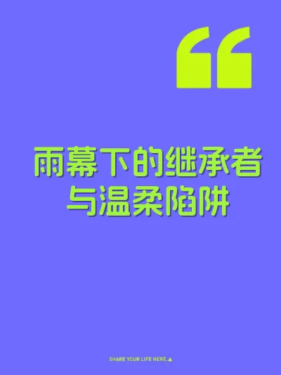 雨幕下的继承者与温柔陷阱